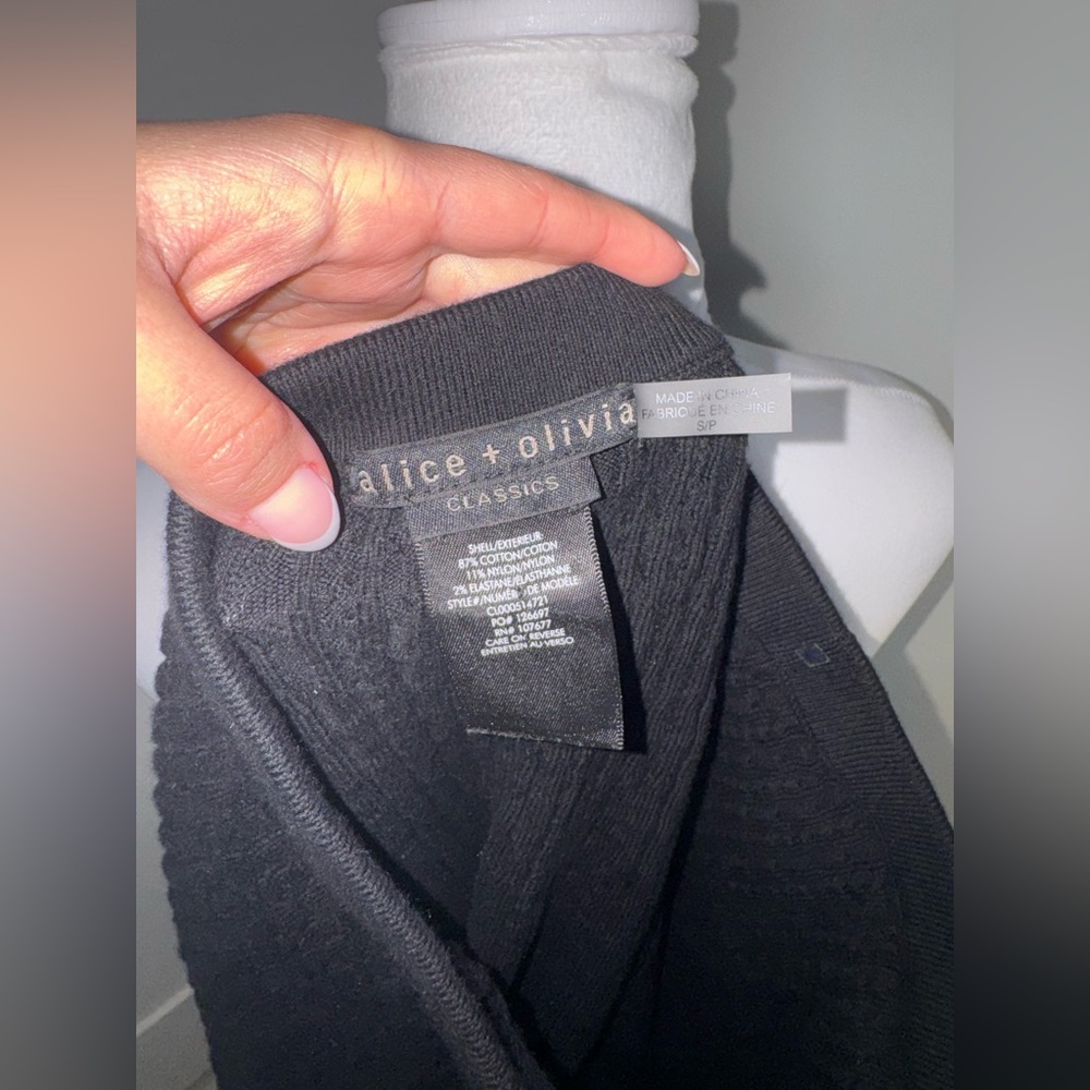 Alice + Olivia Kenna Cable Knit Set/Size Small - Picture 11 of 12